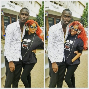 Kaka Sungura with Vanessa Mdee
