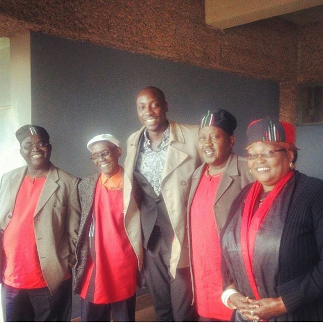 Bienaime with Vitimbi cast