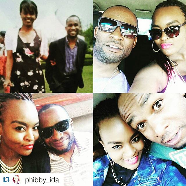 Collo with his girlfriend Phibby