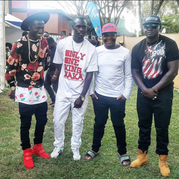 Octopizzo. King Kaka,Jalang'o with Khaligraph Jones