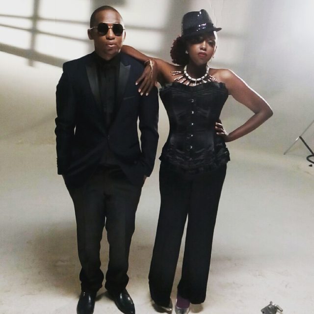 Muthoni the Drummer Queen with South African Khuli Chana