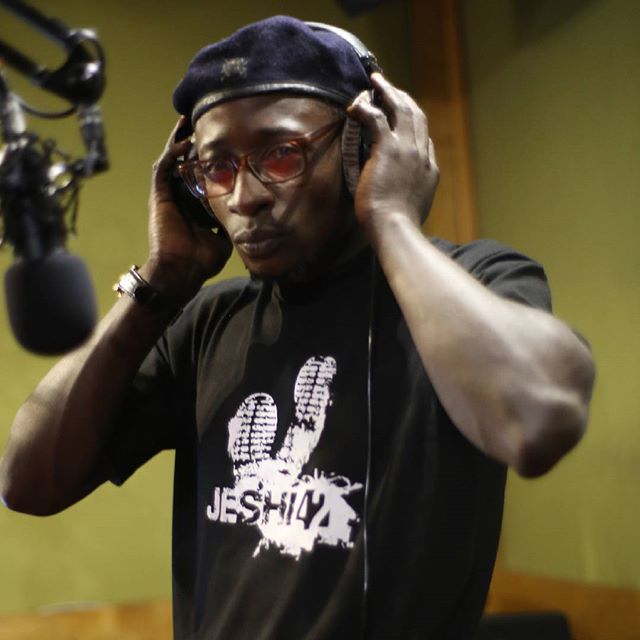 Benady in the studio