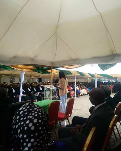 Juliani speaking at the 2016 Admission of Advocates