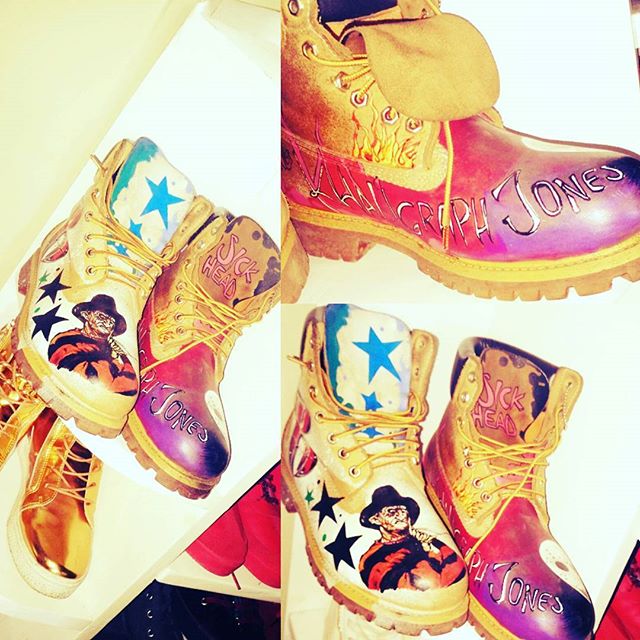 Khaligraph Jones timberland used in the 'Ting Badi Malo' video shoot