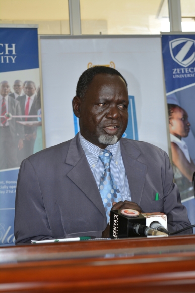 Zetech University Vice Chancellor