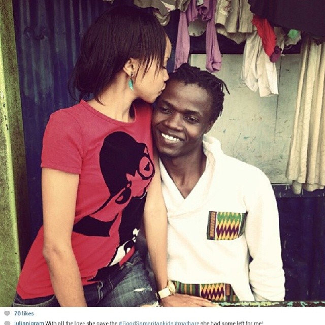 Brenda Wairimu and Juliani