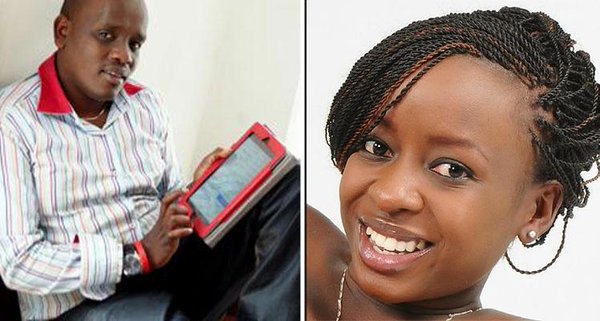 Dennis Itumbi and Jacky Maribe