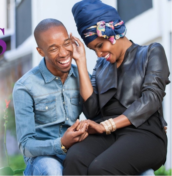 Rashid Abdalla With Lulu Hassan