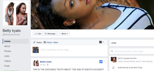 Betty kyalo parody