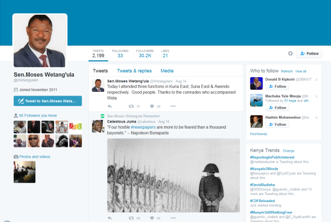 wetangula parody