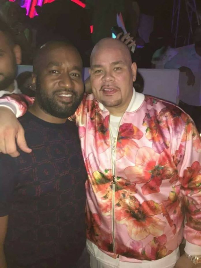 Governor Ali Hassan Joho with Fat Joe | courtesy