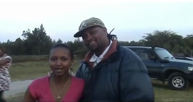 Huddah Monroe with Joel from the 'Manyake' fame