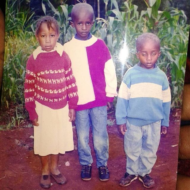 Njugush childhood picture | Instagram