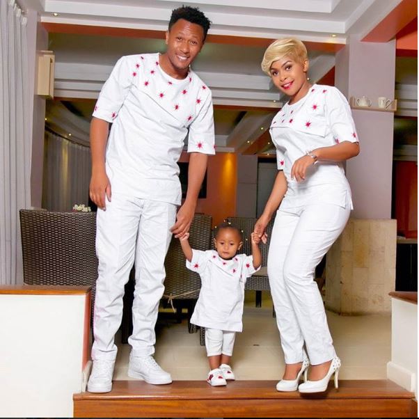 Size 8 with DJ Mo with daughter