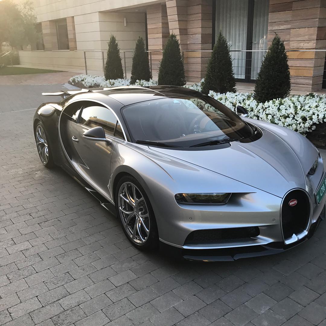 Bugatti Chiron. Photo credit: Instagram/Cristiano