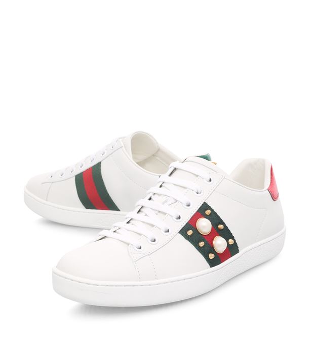 New Ace Pearl Stud Low Sneakers. photo credit: harrods