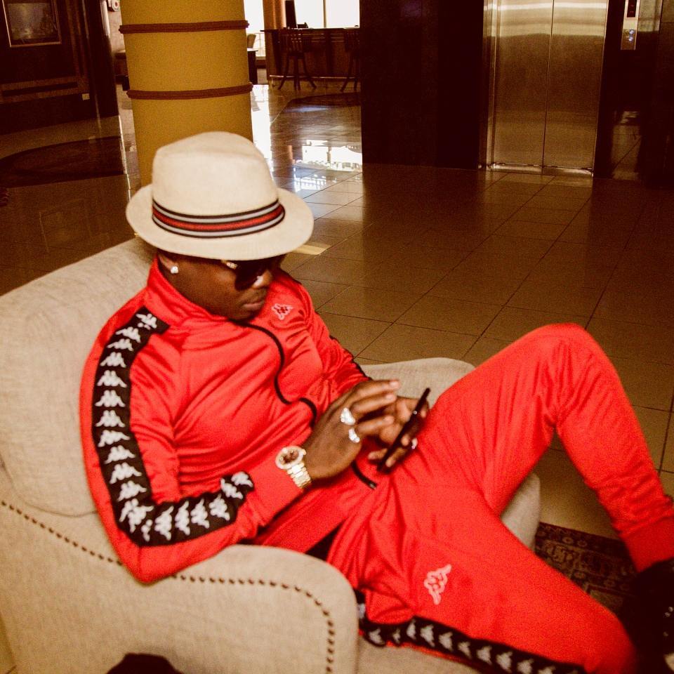 Harmonize wearing Kappa Banda apparel. photo credit: Instagram.com/harmonize_tz