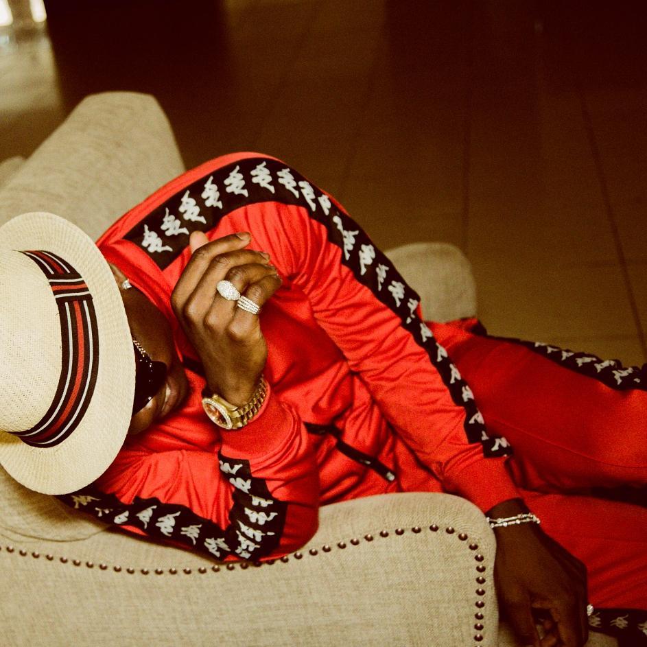 Harmonize wearing Kappa Banda apparel. photo credit: Instagram.com/harmonize_tz
