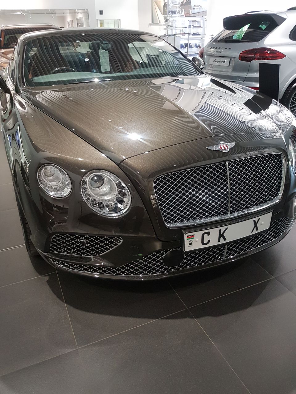 Chris Kirubi's 2017 Bentley Continental GT