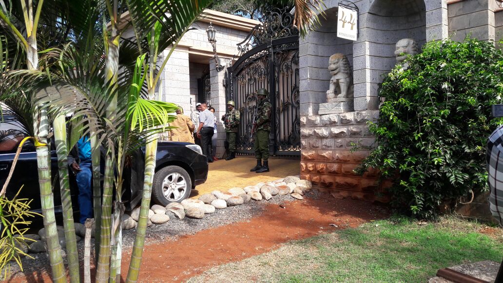 jimmy wanjigi home surrounded by police