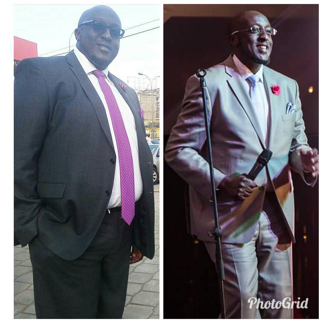 Big Tedd before and after