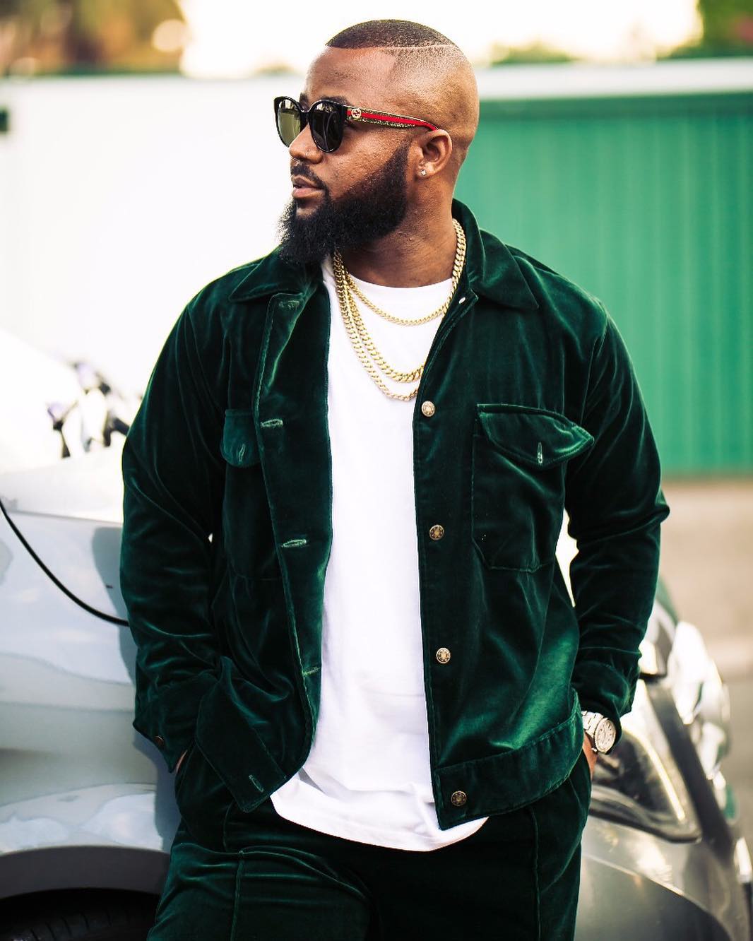 Cassper Nyovest posing