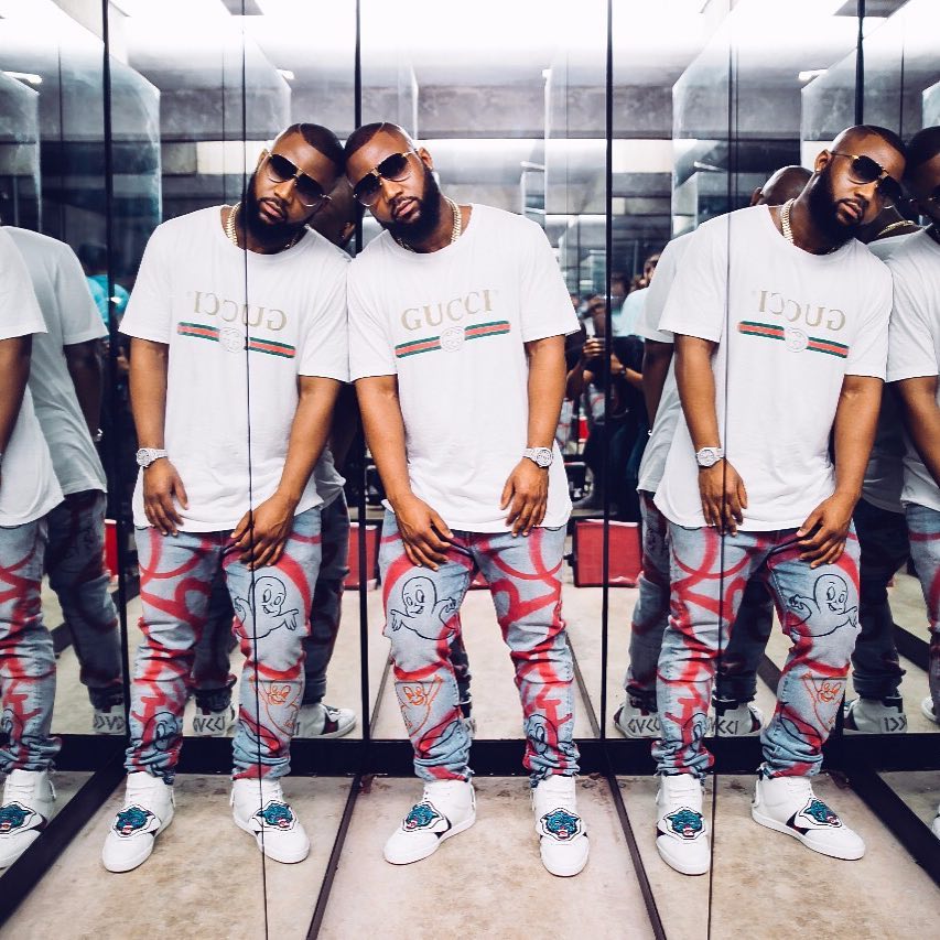 Cassper Nyovest posing