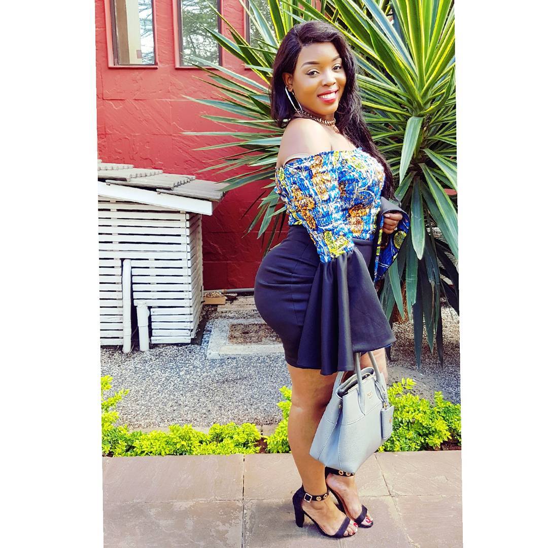 Risper Faith has the body that many men can't handle but Brayo can sure can. photo credit:: Instagram/ladyrisper