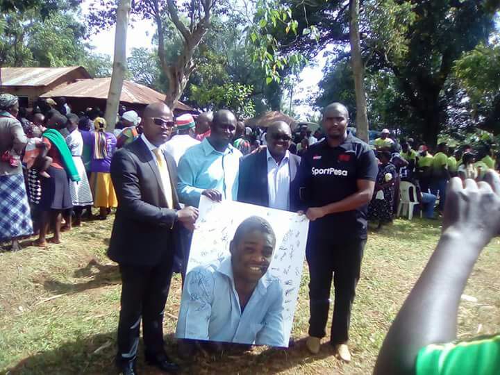 Mike Okombe Burial