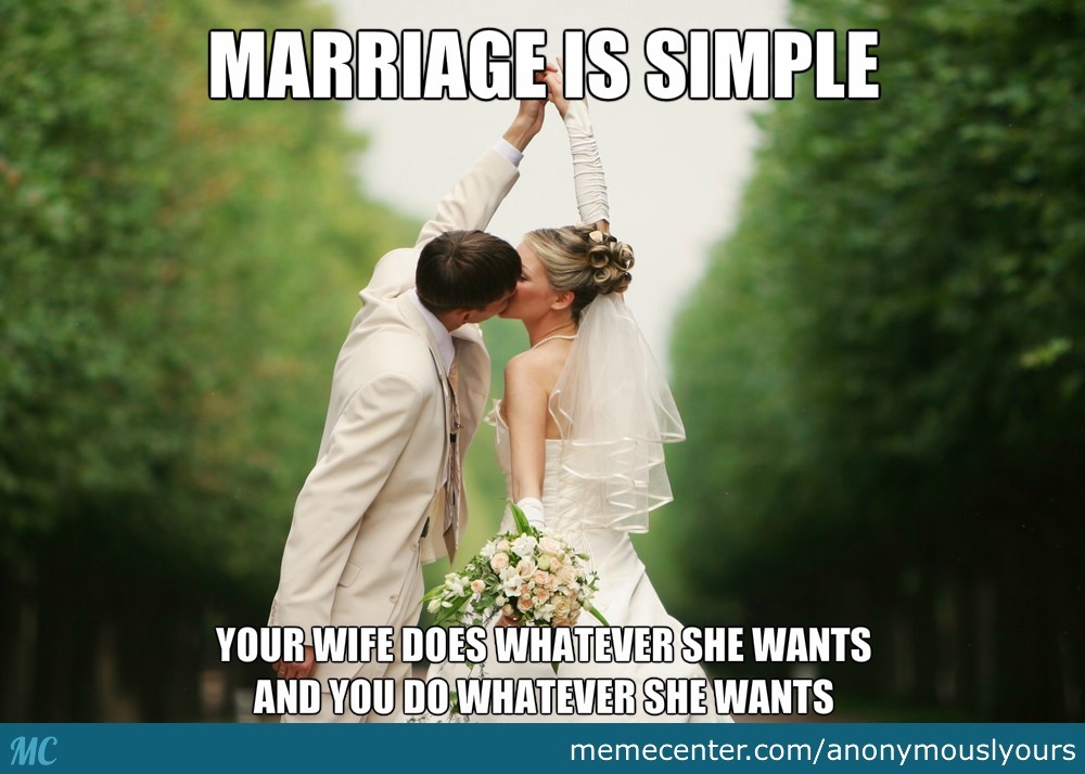 Marriage meme