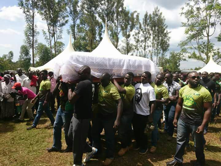 Mike Okombe Burial