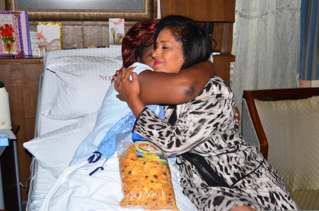 Rachel-Shebesh-Esther Passaris in hospital