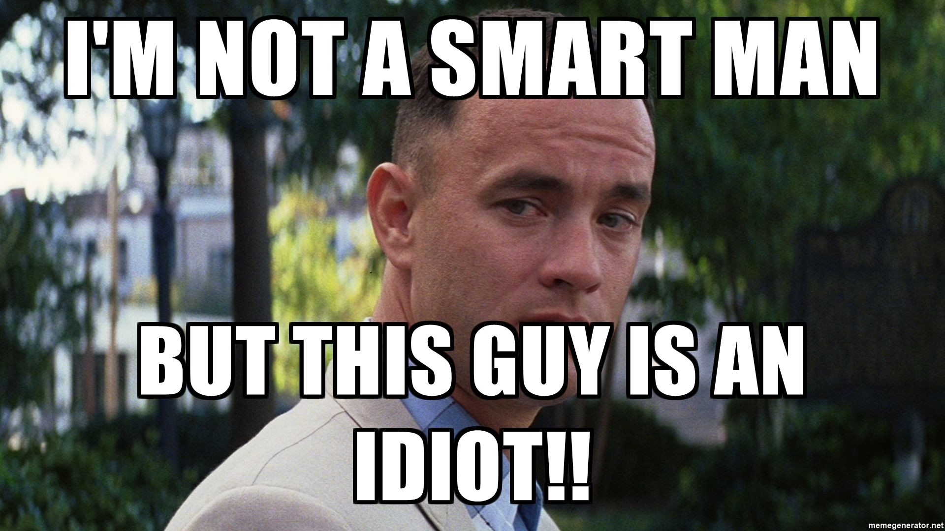 Smart man meme