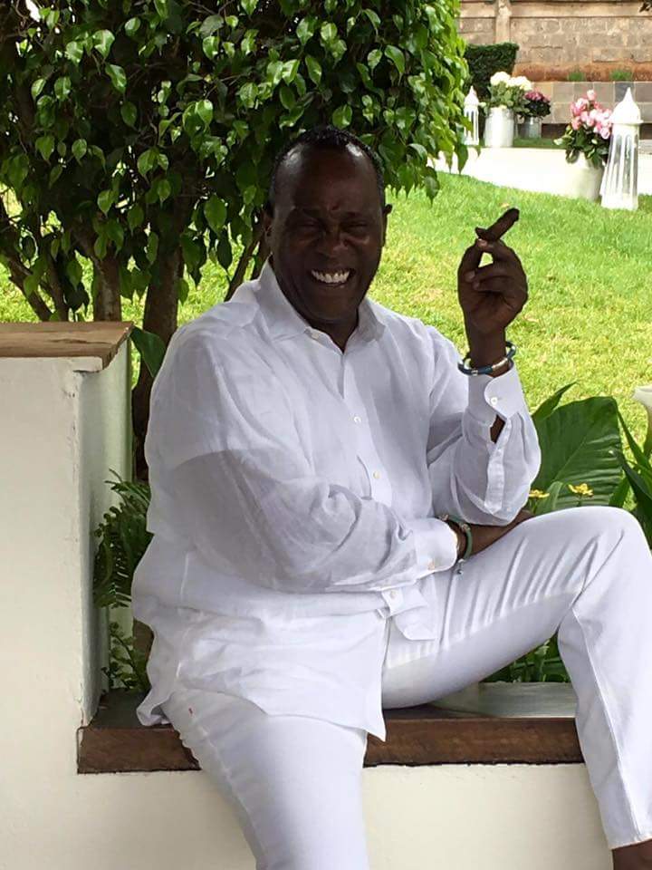 Jeff Koinange at Bob Collymore's wedding - Biggest Kaka