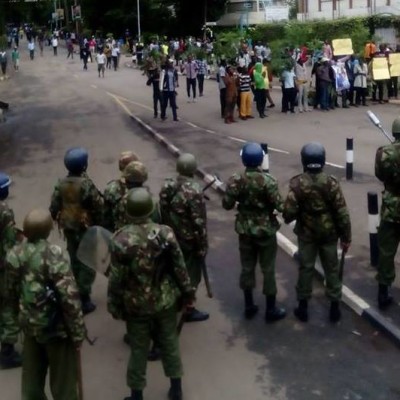 SONU Chairman Babu Owino Leaves Kenya For South Africa As UoN Burns (Photos)