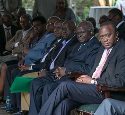 First Lady Margaret Kenyatta Visits A Toddler Rescued From The Collapsed Huruma Building(Photo)