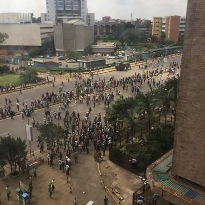 Photos:Did Police Fire Live Bullets At Raila Odinga? This Is What Happened!