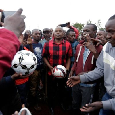 Photo: “self proclaimed god, Jehova Wanyonyi did not die! he sent me to be his successor!” Elizabeth Akata claims