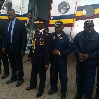 Photos:Tuk Tuk Topples & Lights Up on Thika Road