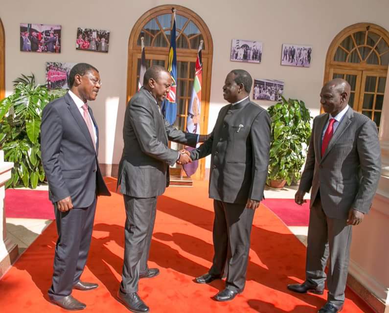 REVEALED:This Is What Raila Odinga And President Uhuru ...