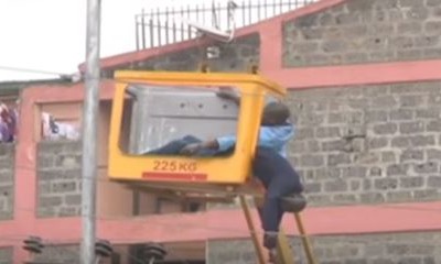 Man nearly gets lynched by an angry mob in Mathare North after running over a primary school girl