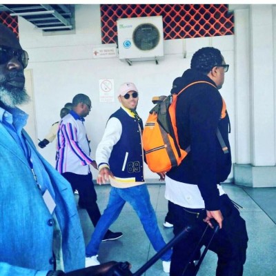 Anger issues follow Chris Brown to Kenya as he smashes fan’s phone over selfie