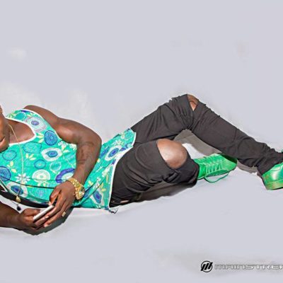 man dresses like a woman as a talent