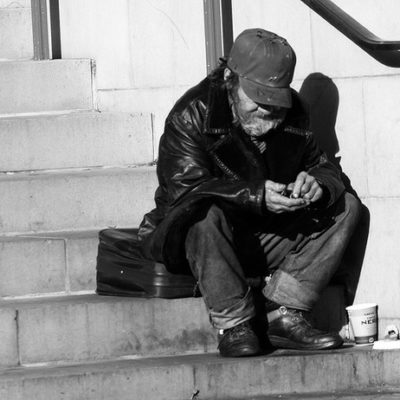 What in the world! This man hunts sharks