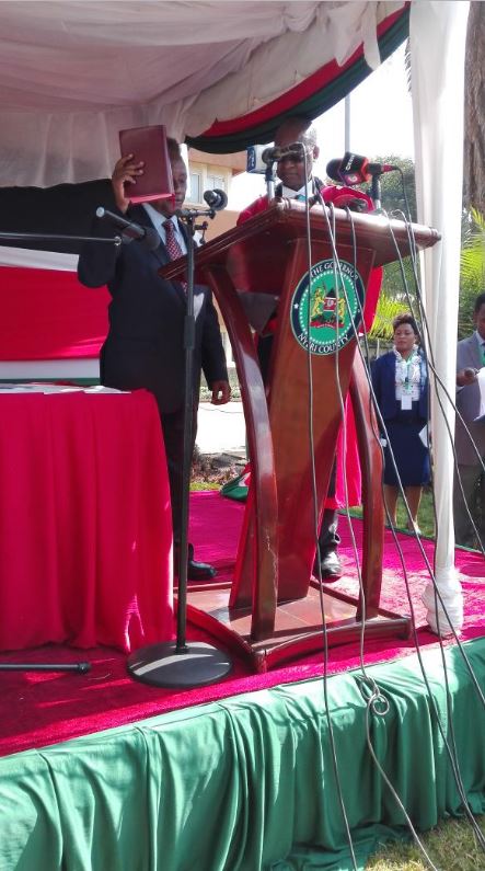 Photos of Samuel Wamathai sworn in as the new Nyeri Governor » Biggest Kaka