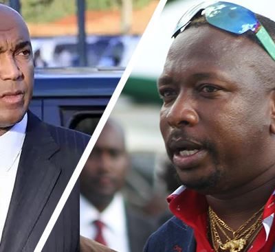 Photo;How Waititu celebrated his win against Kiambu governor Kabogo