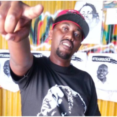 Khaligraph Jones shows off his new tattoo