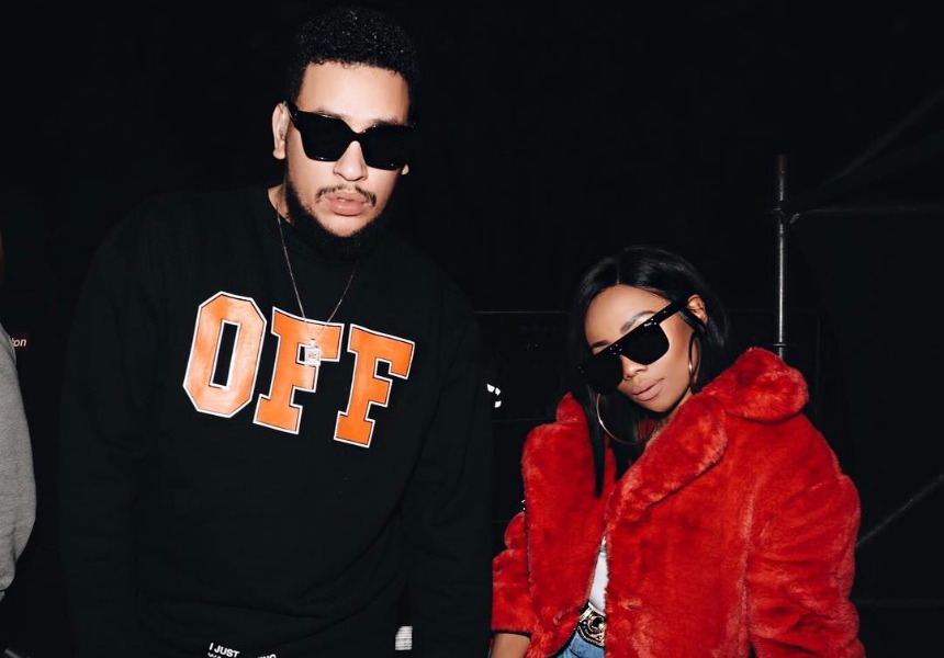 AKA shows Bonang Matheba love in a massive way