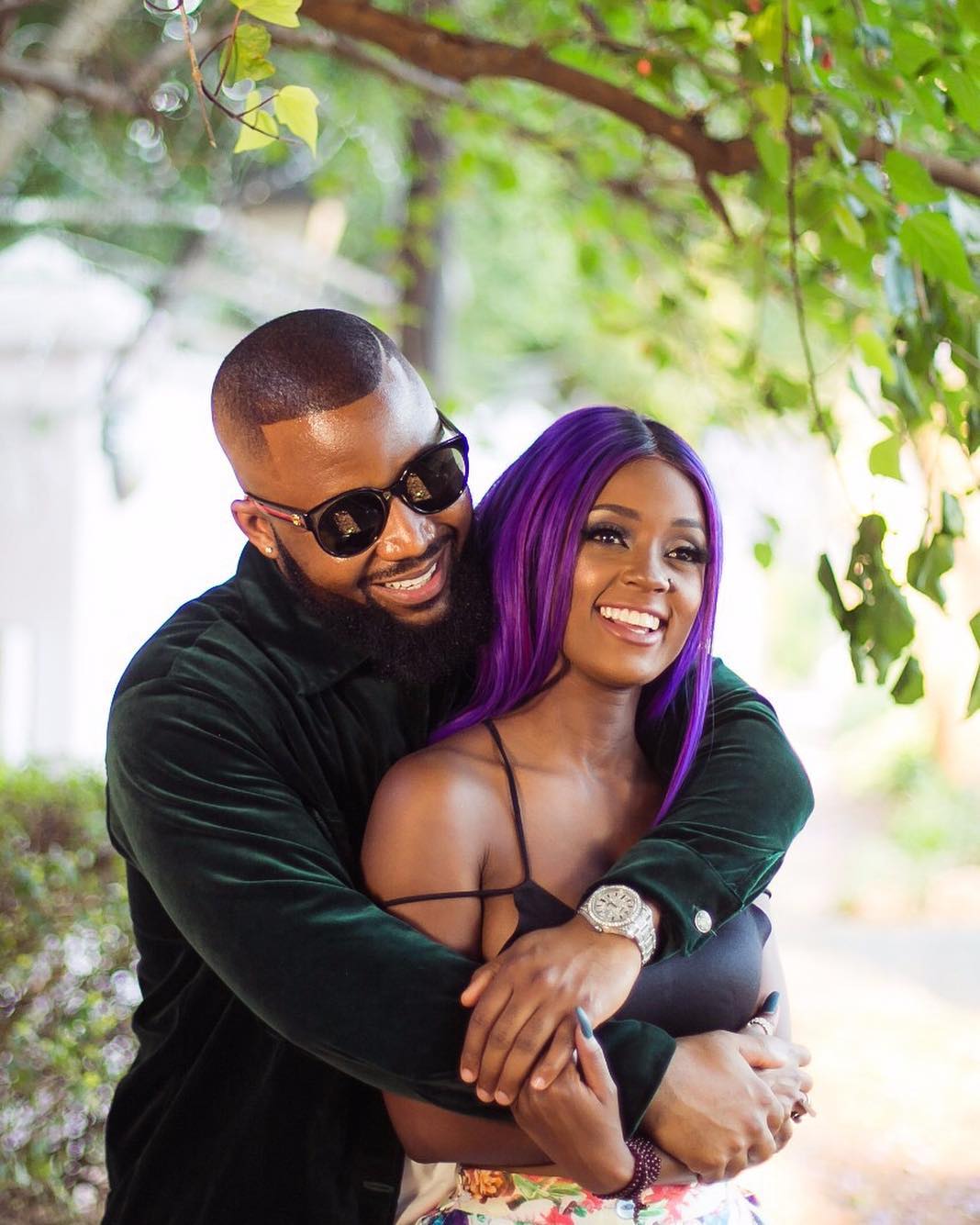 Cassper Nyovest and Tanzanian musician Vanessa Mdee who was a video vixen on his 'Baby Girl' music video, can't deny they really look cute and lovely together. photo credit: Instagram/Cassper Nyovest