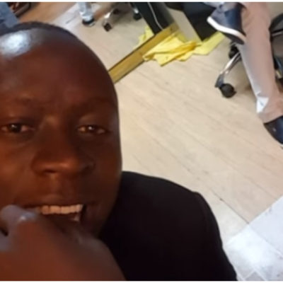 Fast & Furious actor Tyrese smears a kiss on Winnie Mandela’s lips during their meeting in South Africa (Photos)